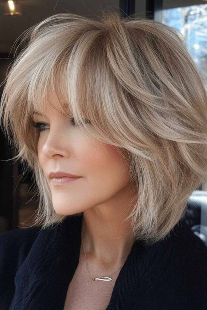 29 Mom Cut Hair Ideas That Look Polished, Modern, and Effortless in 2026 3 The soft bob the most adaptable mom cut hair idea right now?