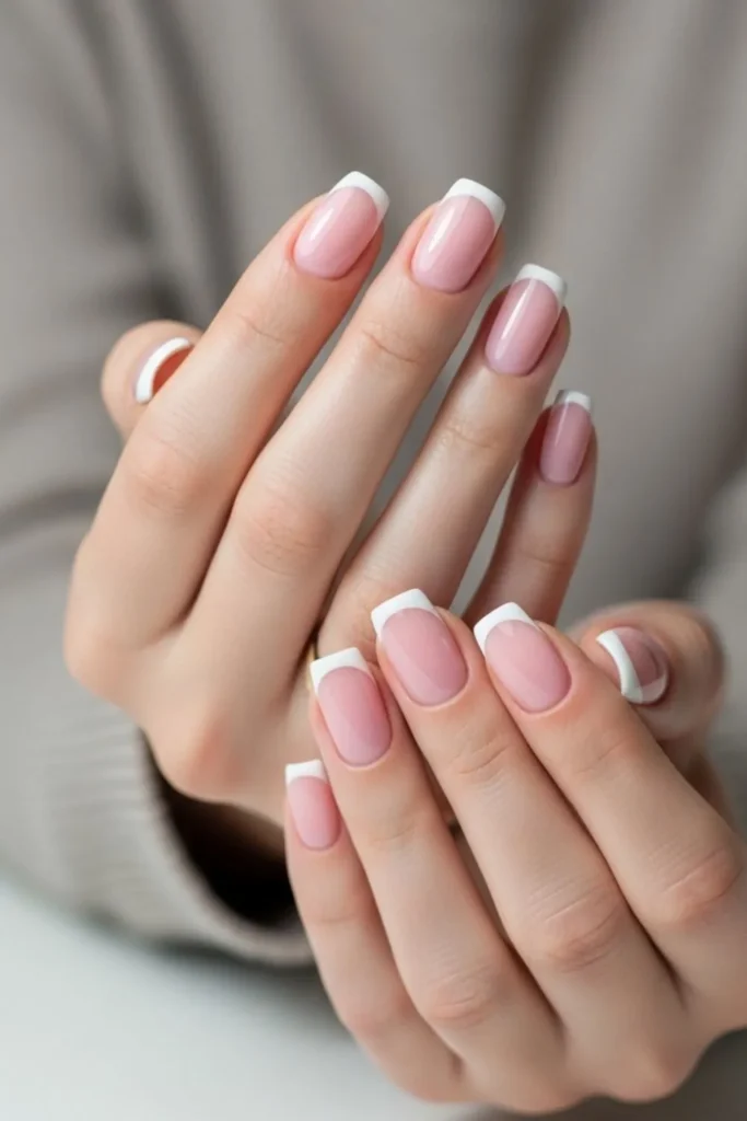 47 French Tip Nails That Prove This Classic Never Goes Out of Style 2 French Tip Nails