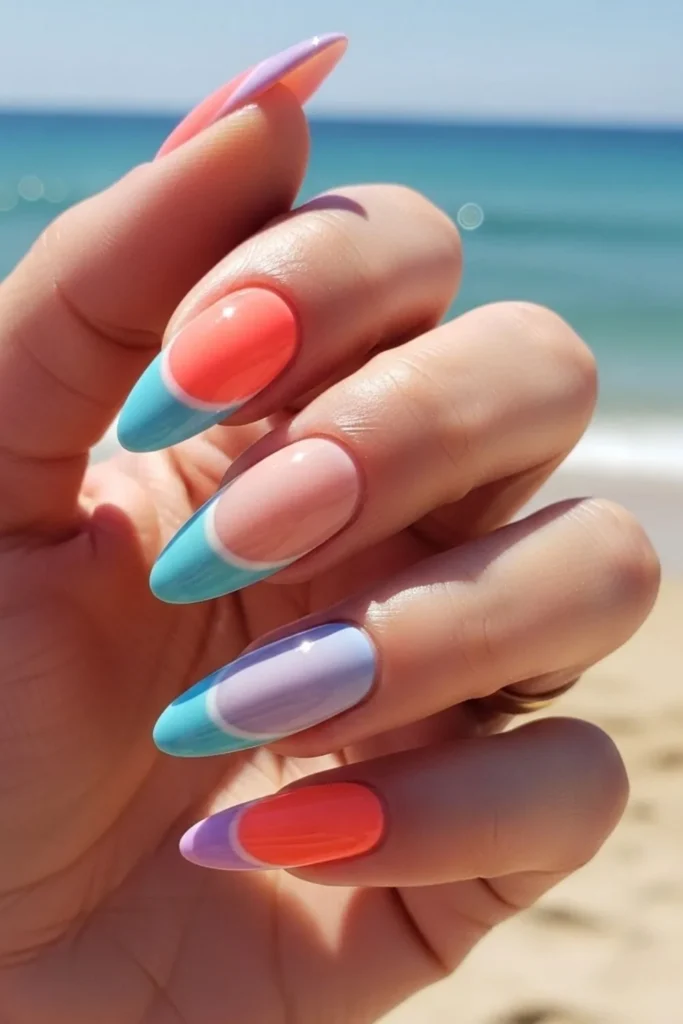 45 Summer French Tip Nails to Wear All Season in 2026 12 Summer French Tip Nails