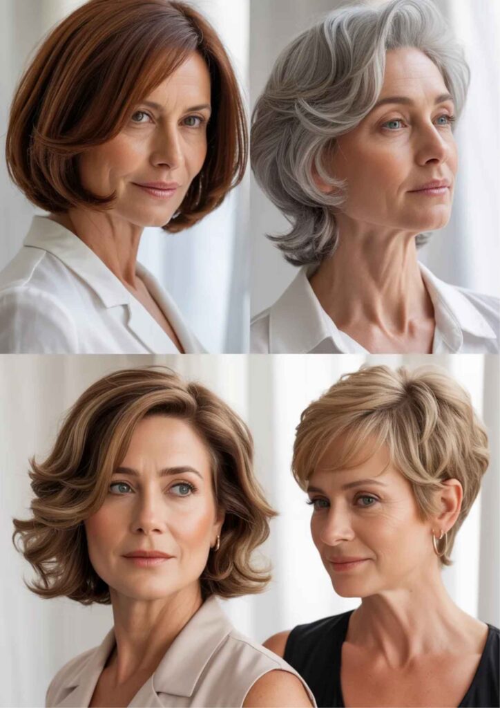 Haircuts for Women Over 50 Ideas 2026 Modern, Flattering Styles That Redefine Confidence 2 Latest Trends in Haircuts for Women Over 50