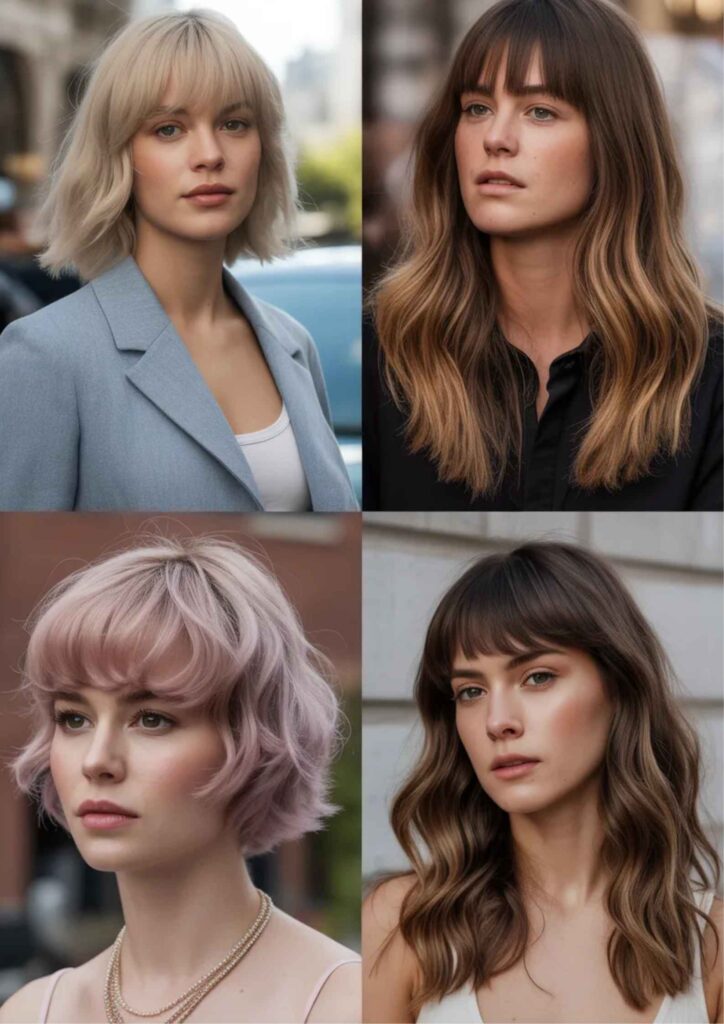 33 Haircuts With Bangs Ideas 2026 Trendy Styles, Modern Cuts & Styling Inspiration 2 Latest Trends in Haircuts With Bangs Ideas 2026