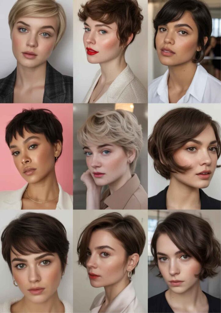 66+Short Hairstyles 2026 The Ultimate Guide to Modern, Chic Short Hair 4 Styling Ideas for Different Occasions