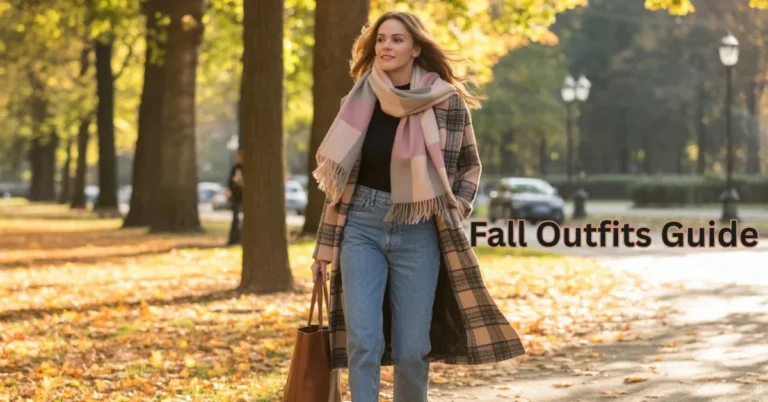 Woman in plaid coat and ankle boots showcasing fall outfits for 2025 autumn occasions.