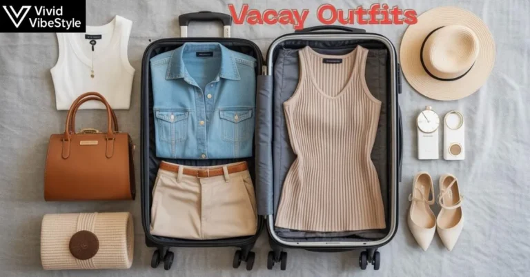 Vacay outfits capsule wardrobe with versatile clothing and accessories for stylish travel