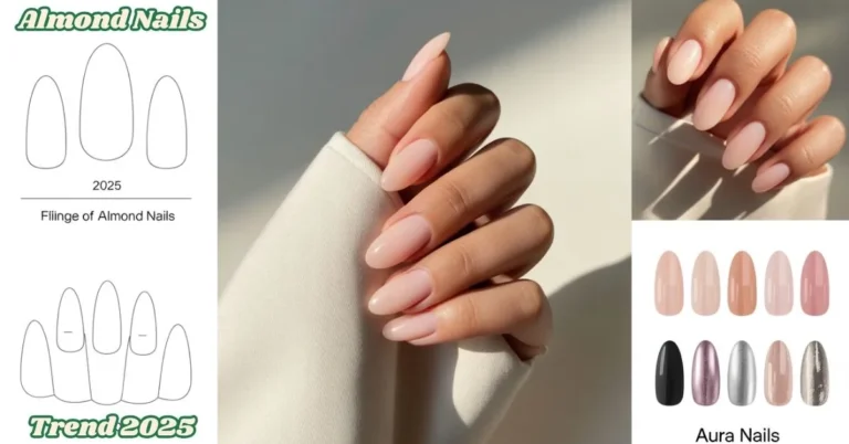 Almond-Shaped Nails