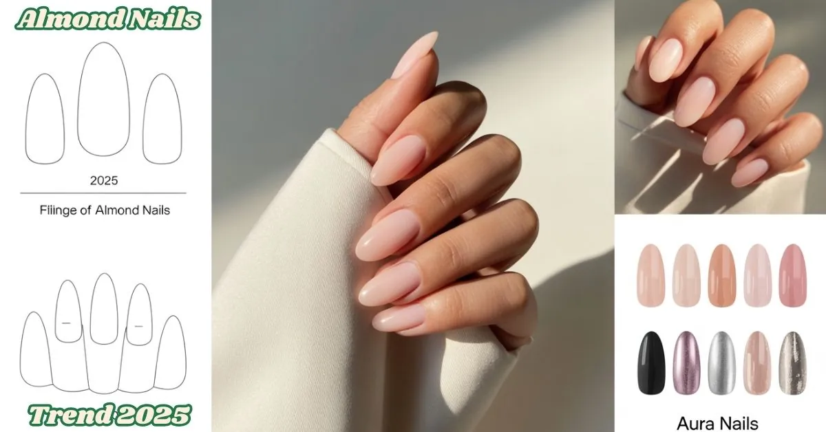 Almond-Shaped Nails