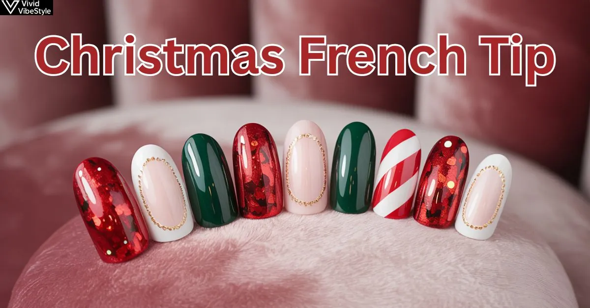 Christmas French Tip