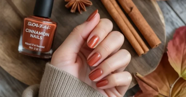 Cinnamon Nails