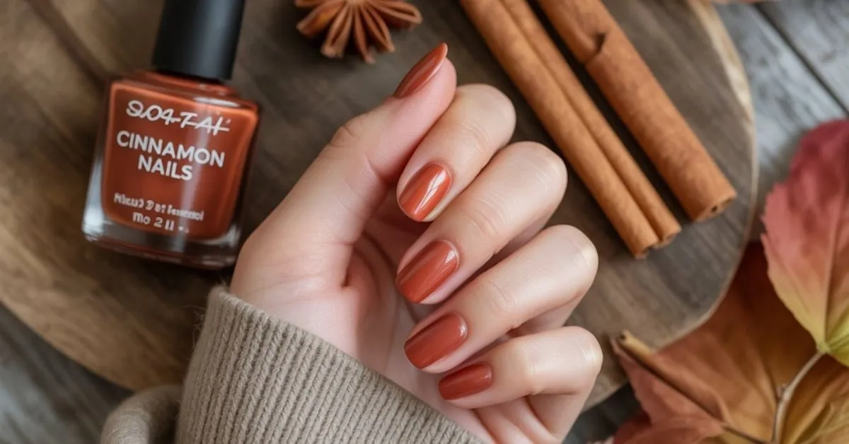 Cinnamon Nails