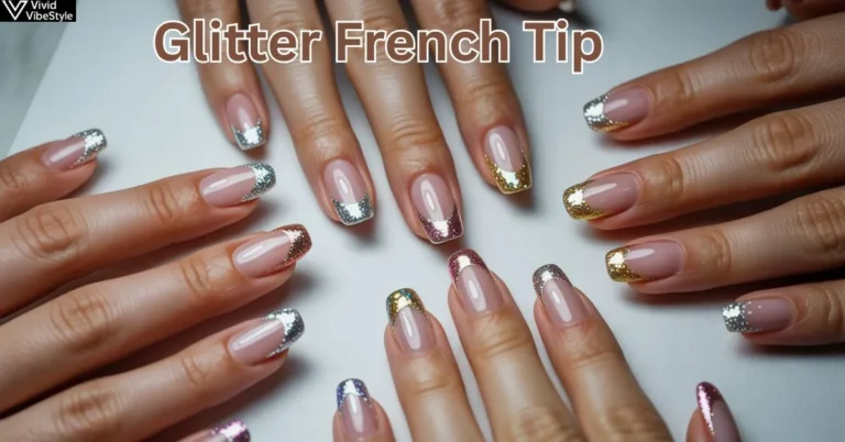 Glitter French Tip