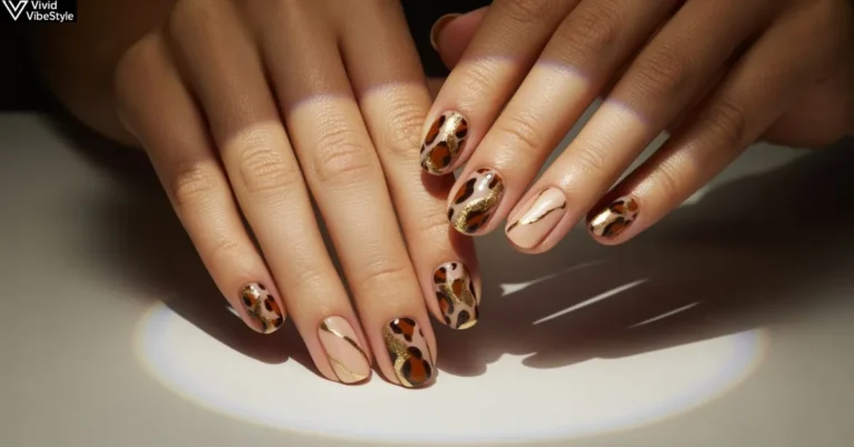 Leopard Print Nails