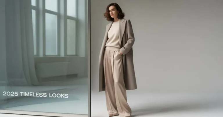 neutral layered outfits