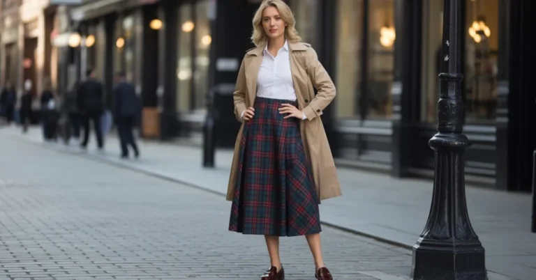 Plaid Skirt Outfit