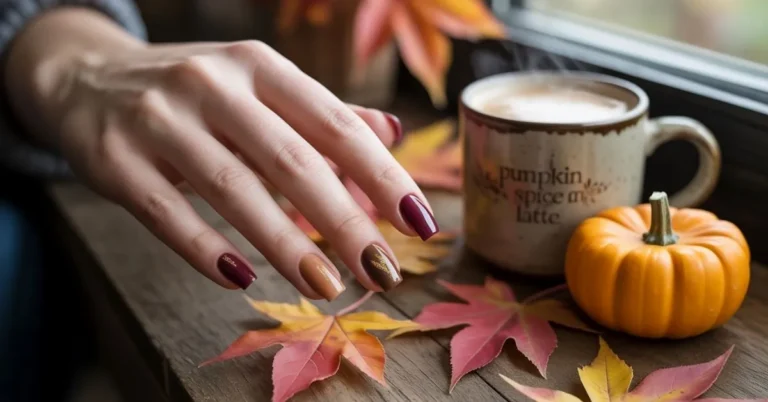 Short Coffin Fall Nails