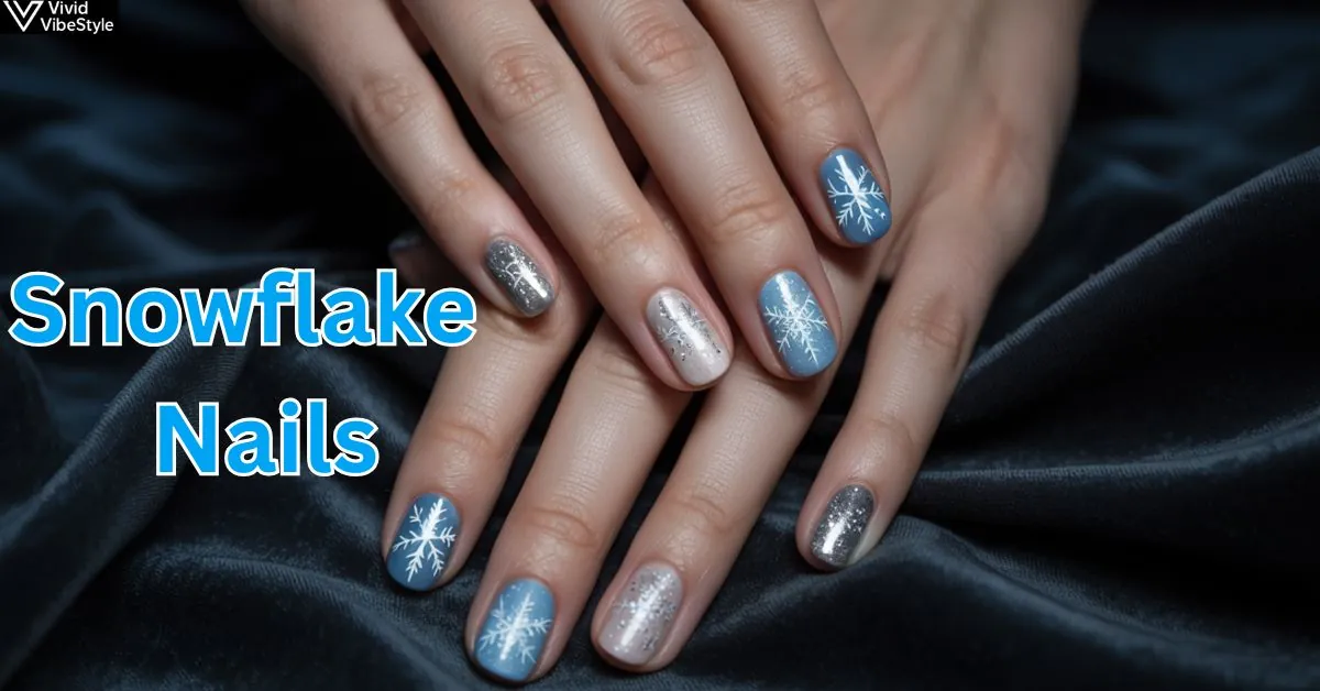 Snowflake Nails