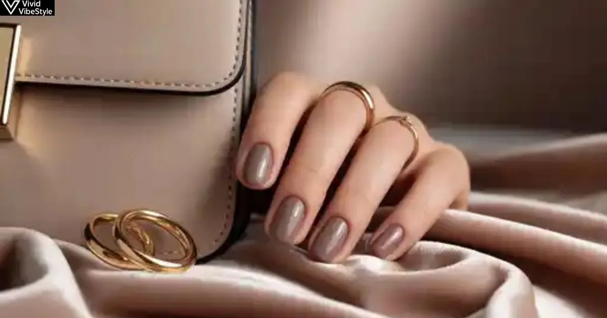 Taupe Nails