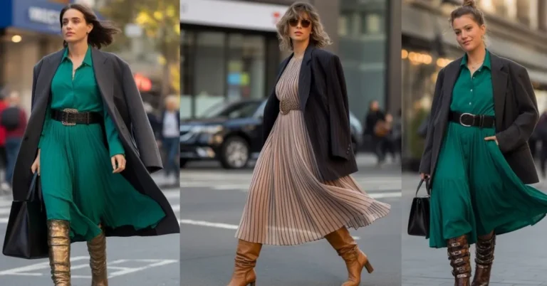 Leather Boots Outfits