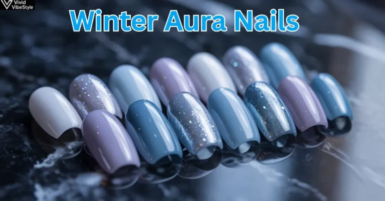 Winter Aura Nails