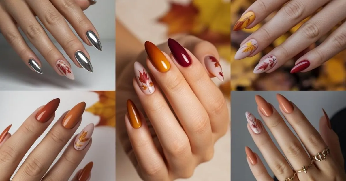 Almond Fall Nails Ideas: 30+ Stunning Autumn 2025 Nail Designs 1 Almond Fall Nails Ideas