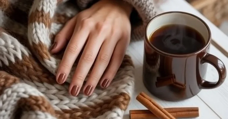 Cinnamon Nails Fall 2025