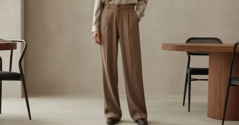 Coffee Brown Pants Outfit