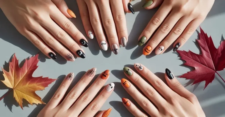 Halloween Nail Designs Short Nails