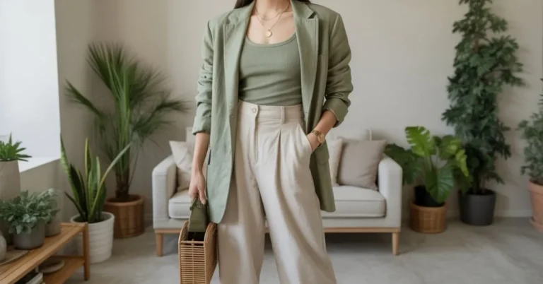 Matcha Toned Outfit