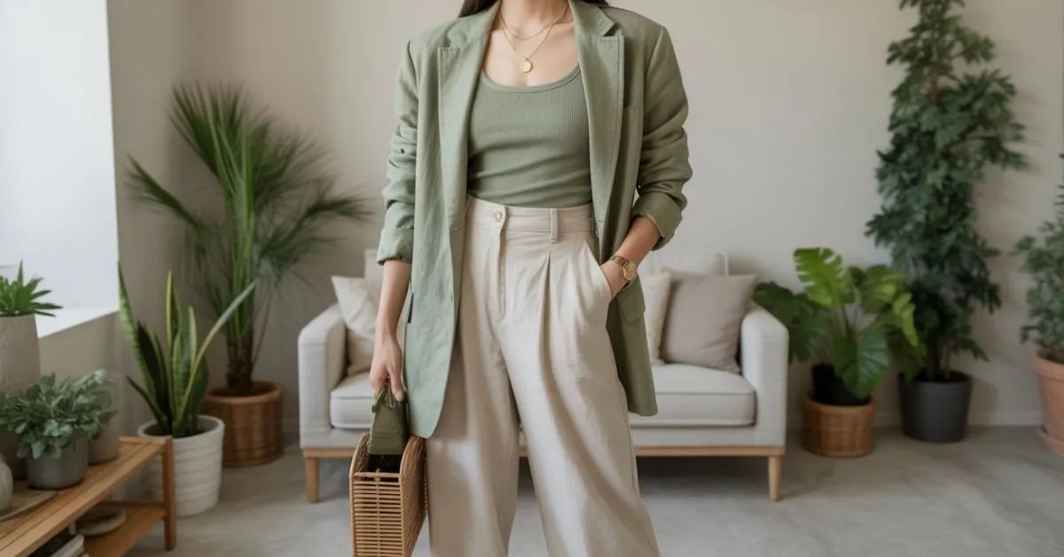 Matcha Toned Outfit
