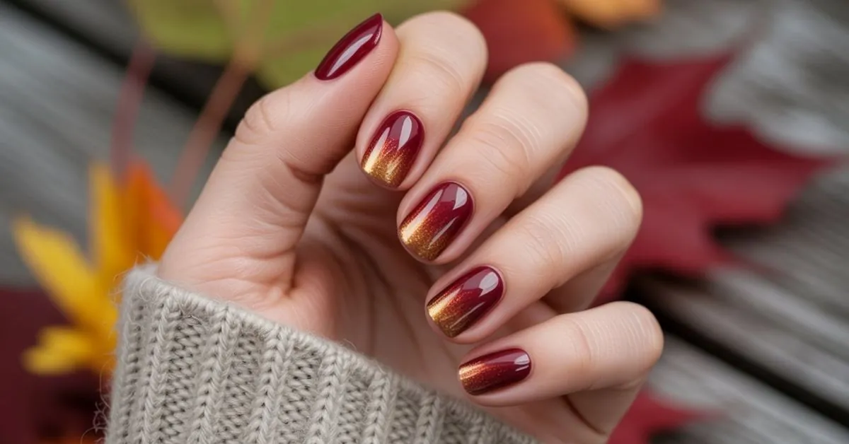 Ombre Nails Autumn Colors: 2025's Must-Have Fall Gradient Manicures 1 Ombre Nails Autumn Colors