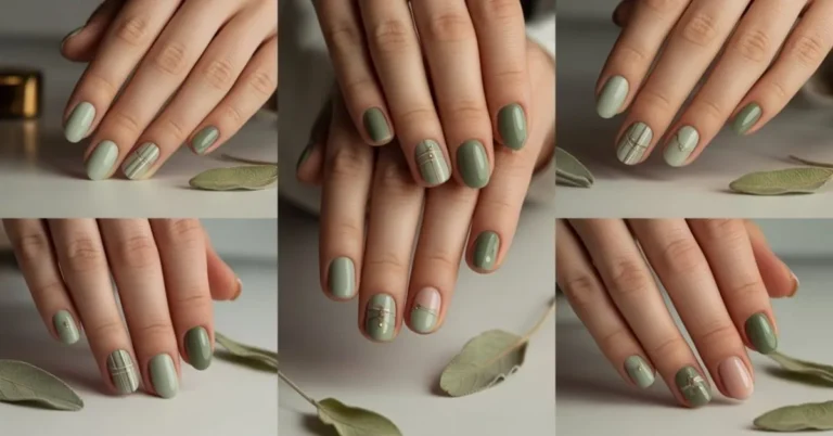 Sage Green Nails Ideas