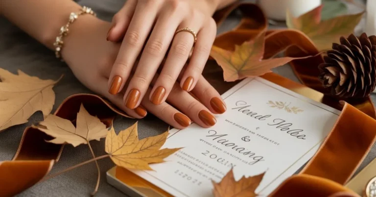 Wedding Guest Nails Fall