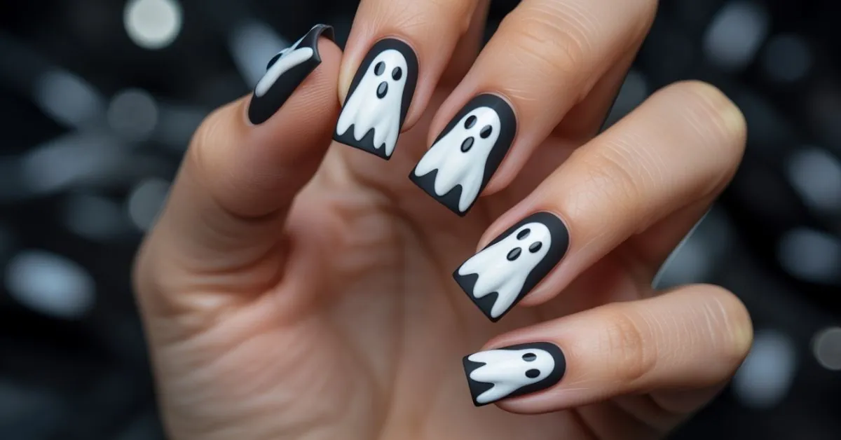 3D Ghost Nails