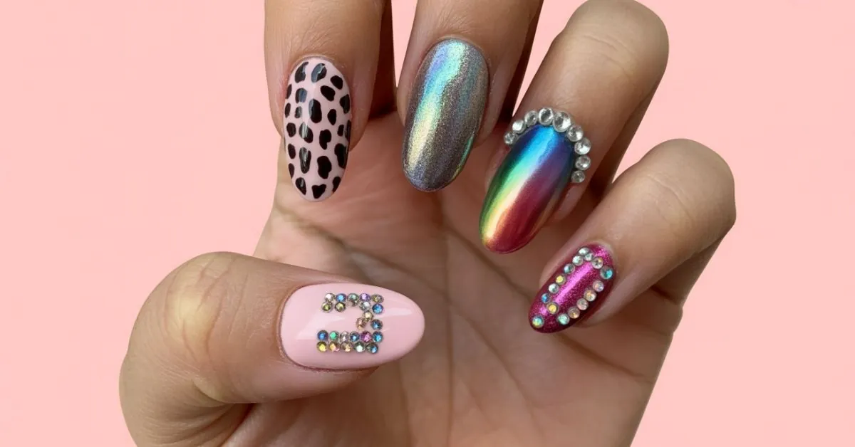 Birthday Baddie Nails