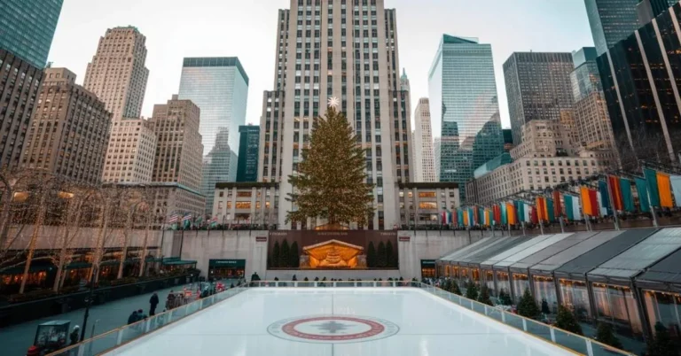 Christmas in New York City Aesthetic