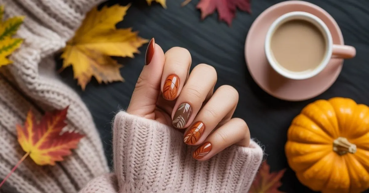 Fall Gel Nails