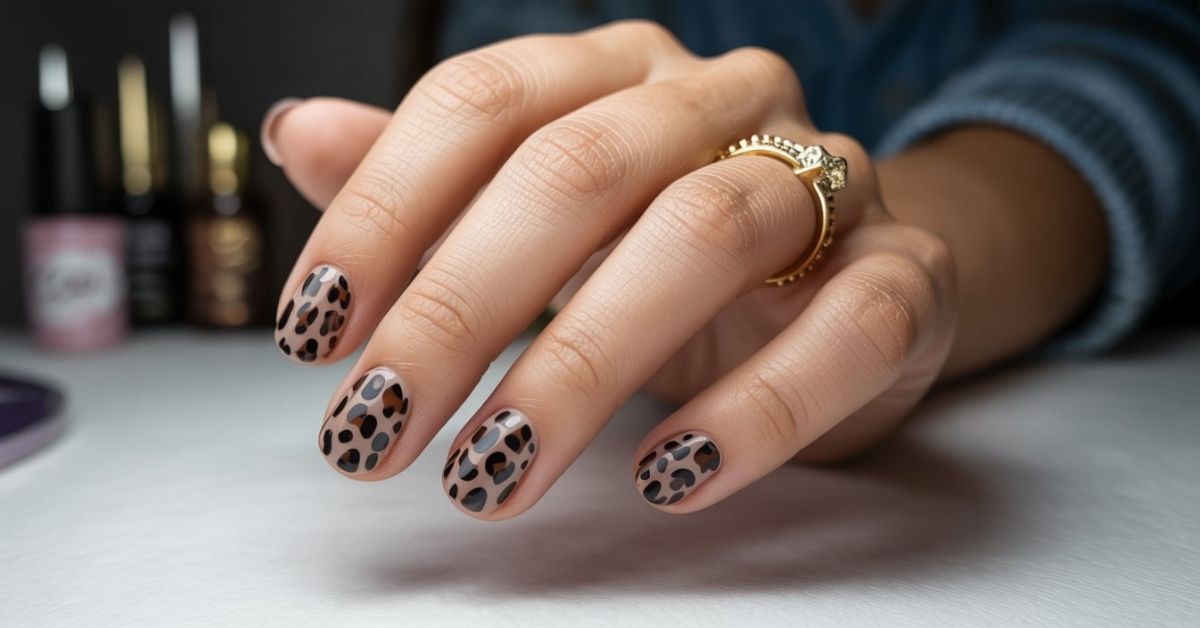 How to Do Cheetah Print on Nails