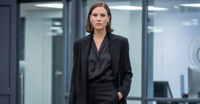 All Black Outfit for Work