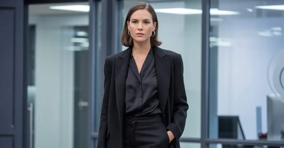 All Black Outfit for Work