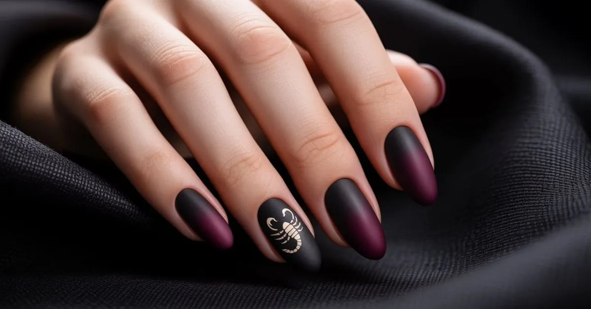 Scorpio Nails Designs