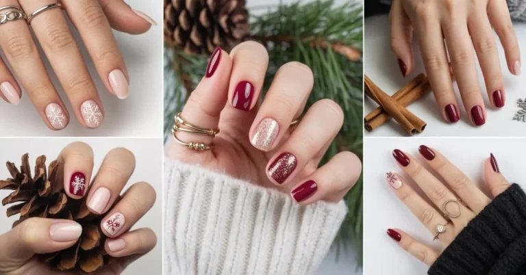 Short Winter Nail Designs