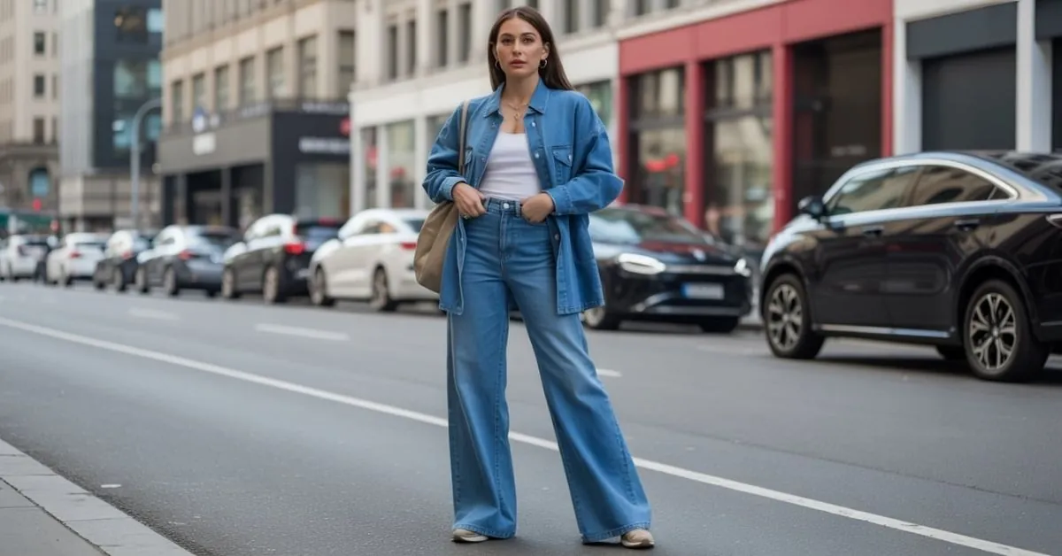 Wide Leg Jeans Outfit Ideas