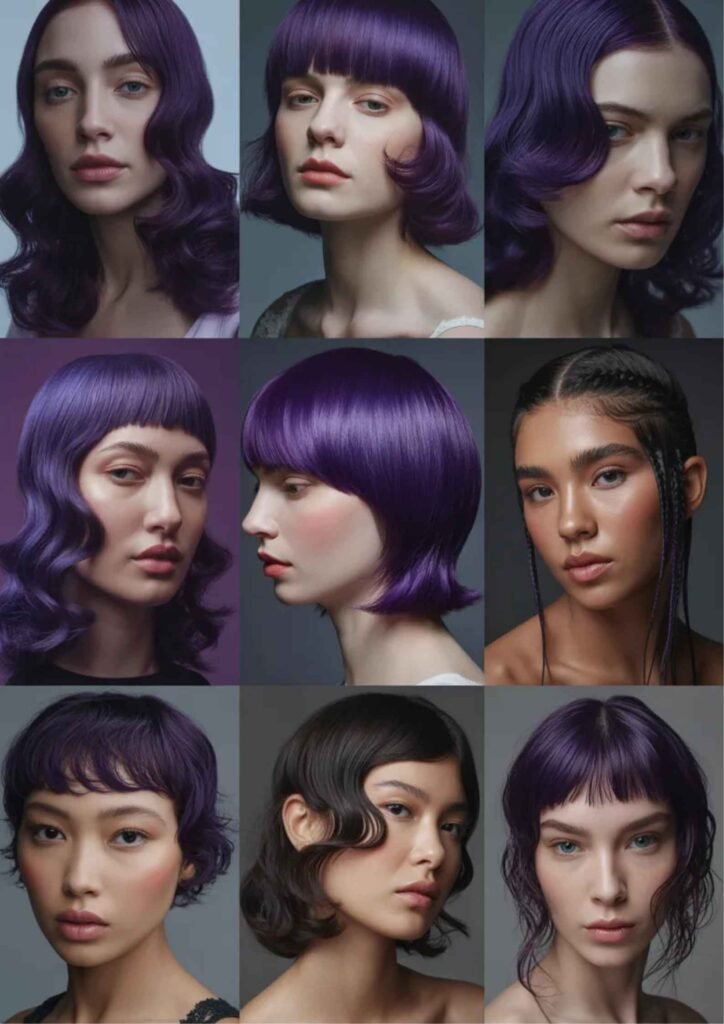 30 Long Midnight Purple Hair Ideas The Ultimate Style & Trend Guide 3 Best Long Midnight Purple Hair Ideas & Designs