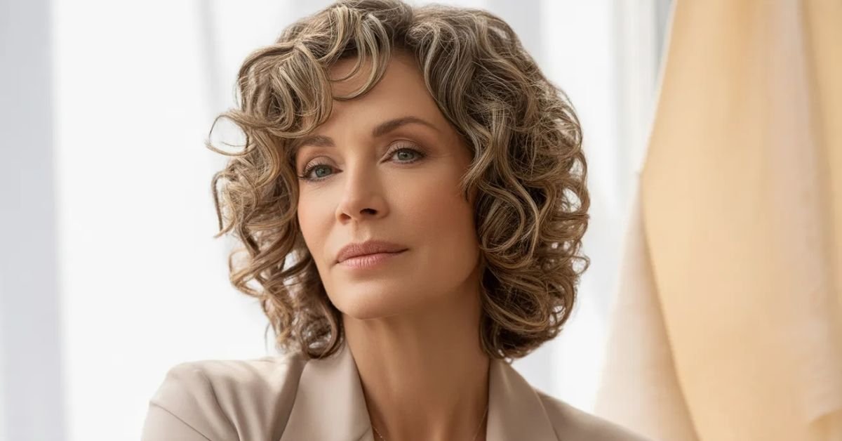 Curly Hairstyles for Women Over 40