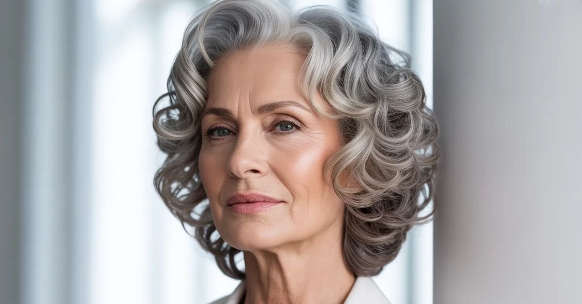 Curly Hairstyles for Women Over 70