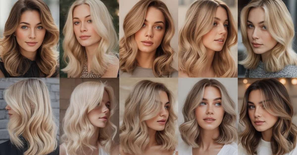 Vanilla Blonde Hair Color Ideas